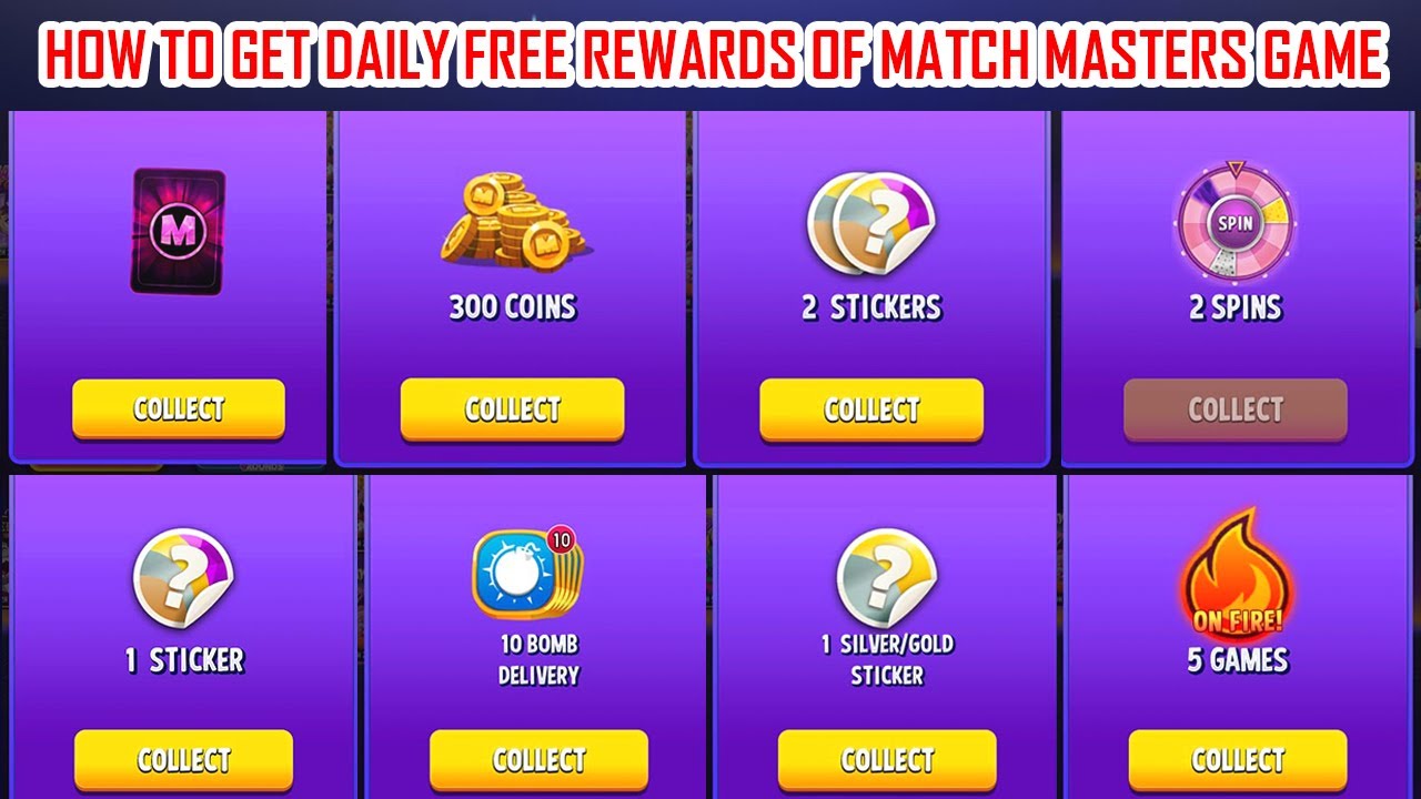 Match Masters Free Gifts Today 11 July 2024